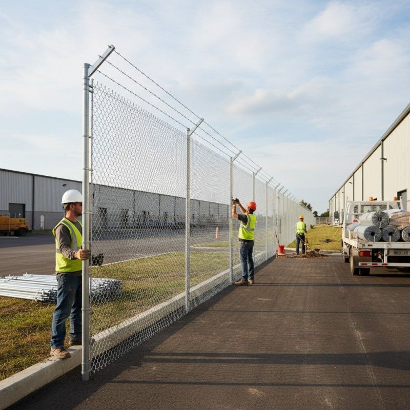 Industrial Fencing Service detail