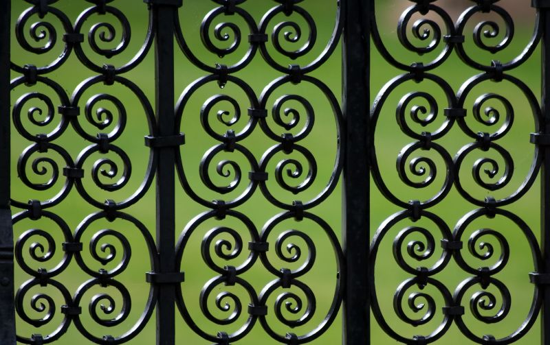 Wrought Iron Fence Repair detail