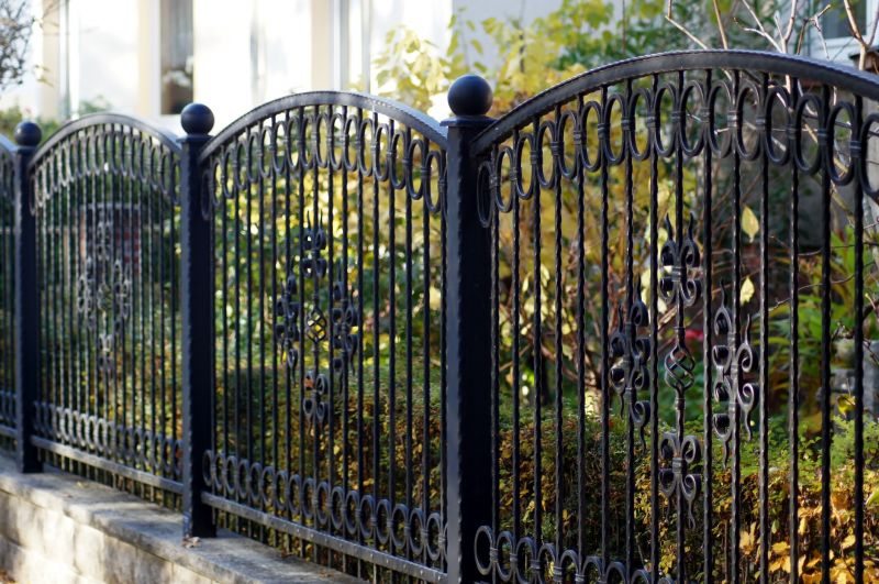 Wrought Iron Gate Installation detail